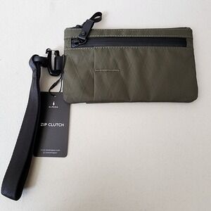 Alpaka Zip Clutch Dark Green X-Pac VX21 Weatherproof RFID EDC Pouch AE001040503